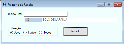 tela retorio receita